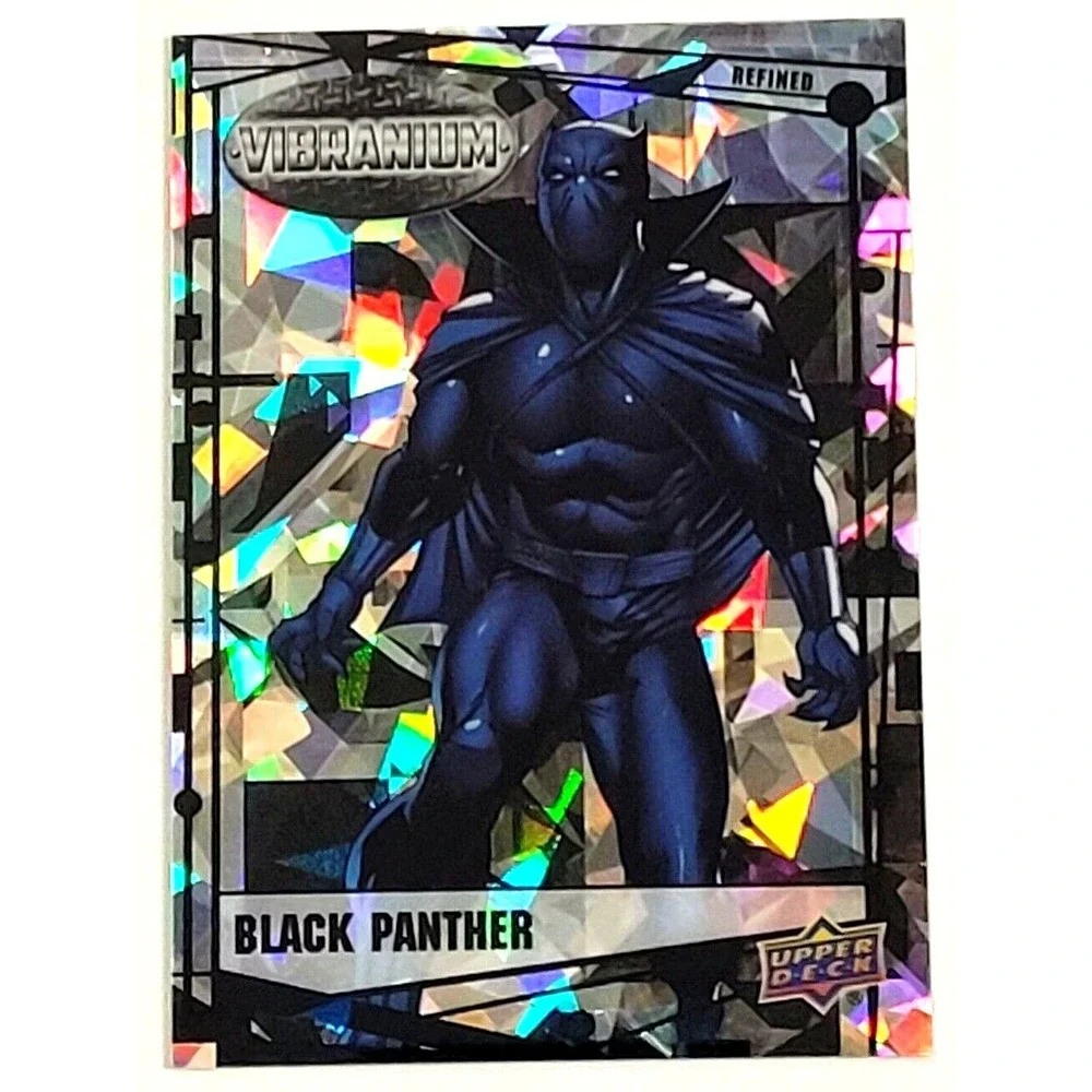 2015 MARVEL VIBRANIUM BLACK PANTHER REFINED #D 77/99‎ MARVEL MCU